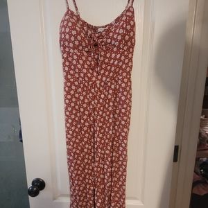 Rest and white jumpsuit